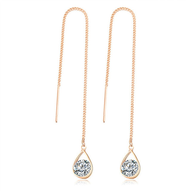Crystal Drop Earrings
