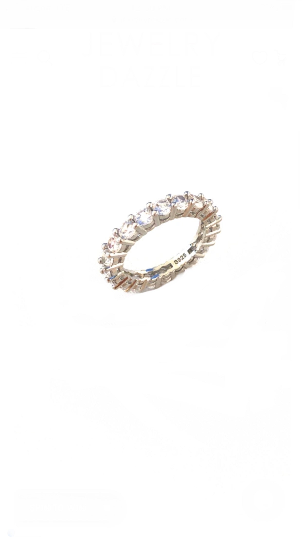 A Life That Dazzles Ring