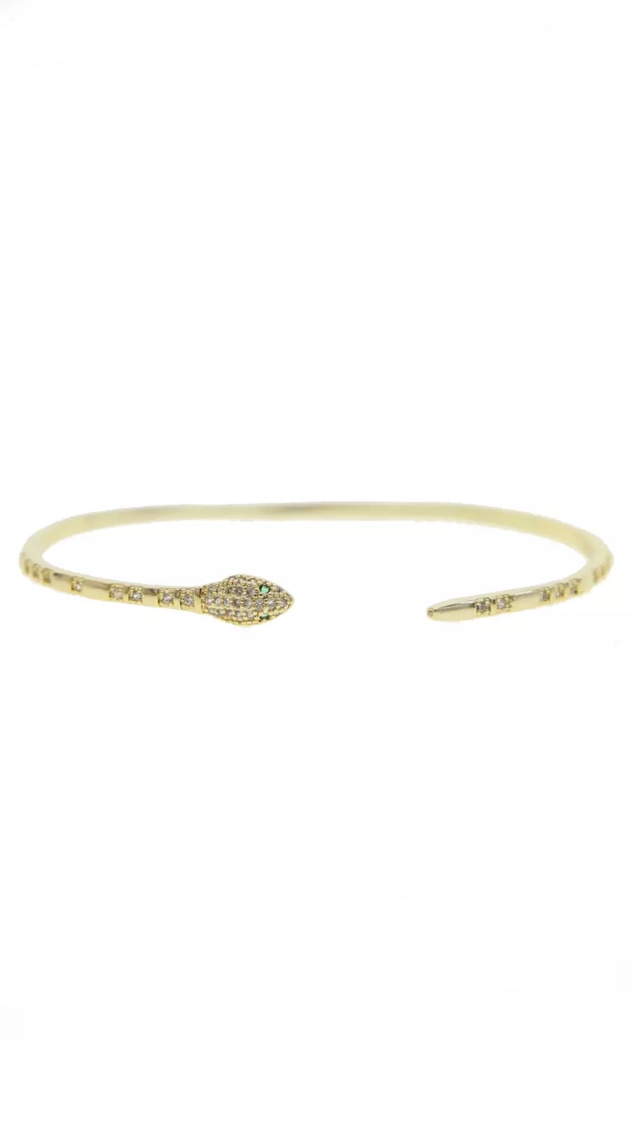 Mae Snake Cuff Bracelet