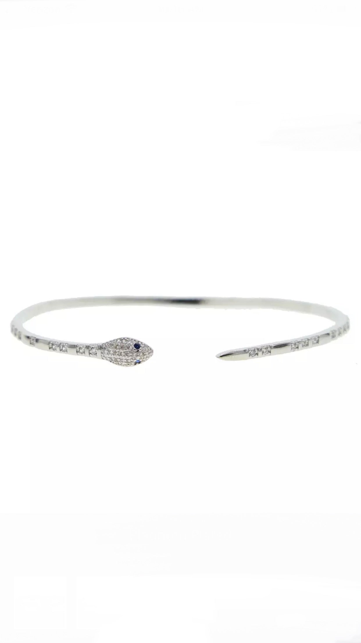 Misty Snake Cuff Bracelet