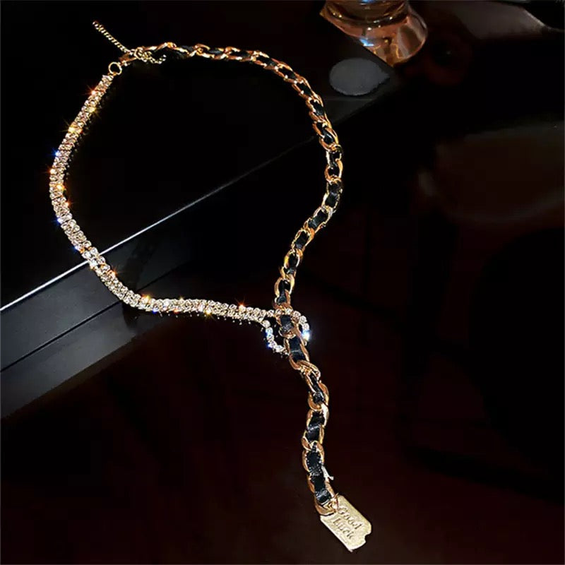 Leather Chocker Necklace