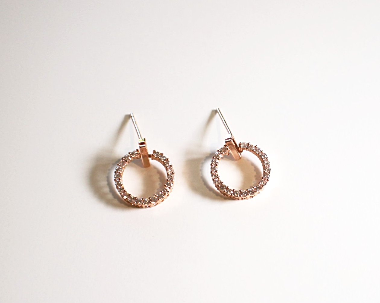 Round Stud Earrings