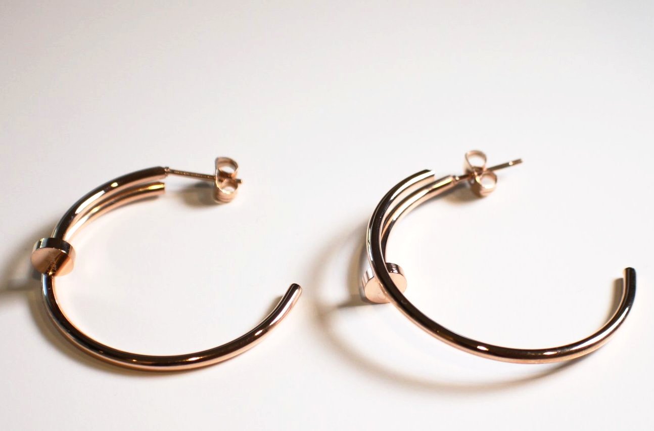 Nail Earrings