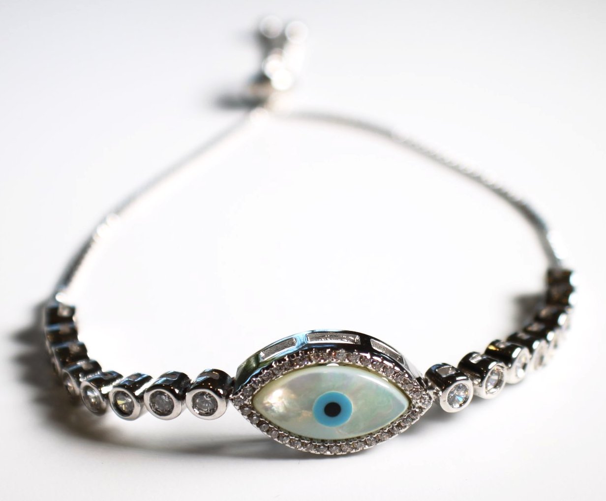 Evil Eye Tennis Bracelet