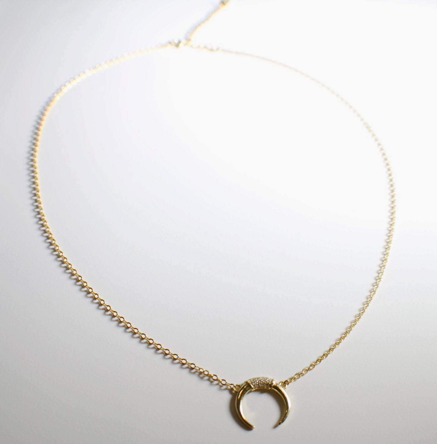 Moon Dainty Necklace