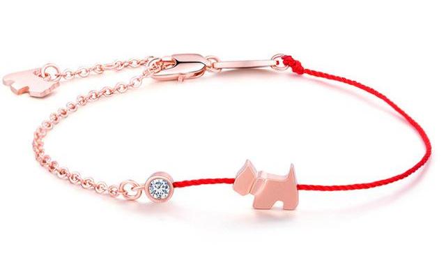 Dog Charm Bracelet