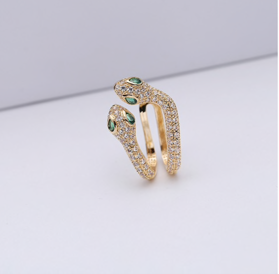 Vintage Snake Earring