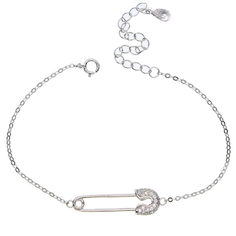Safety Pin Bracelet