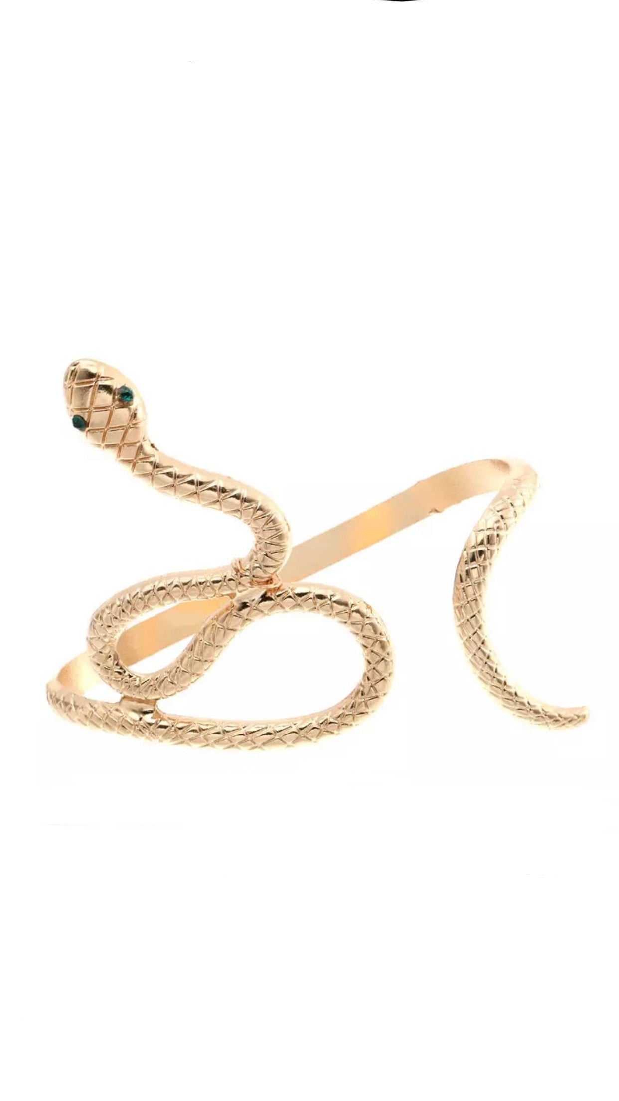 Gold Snake Bracelet