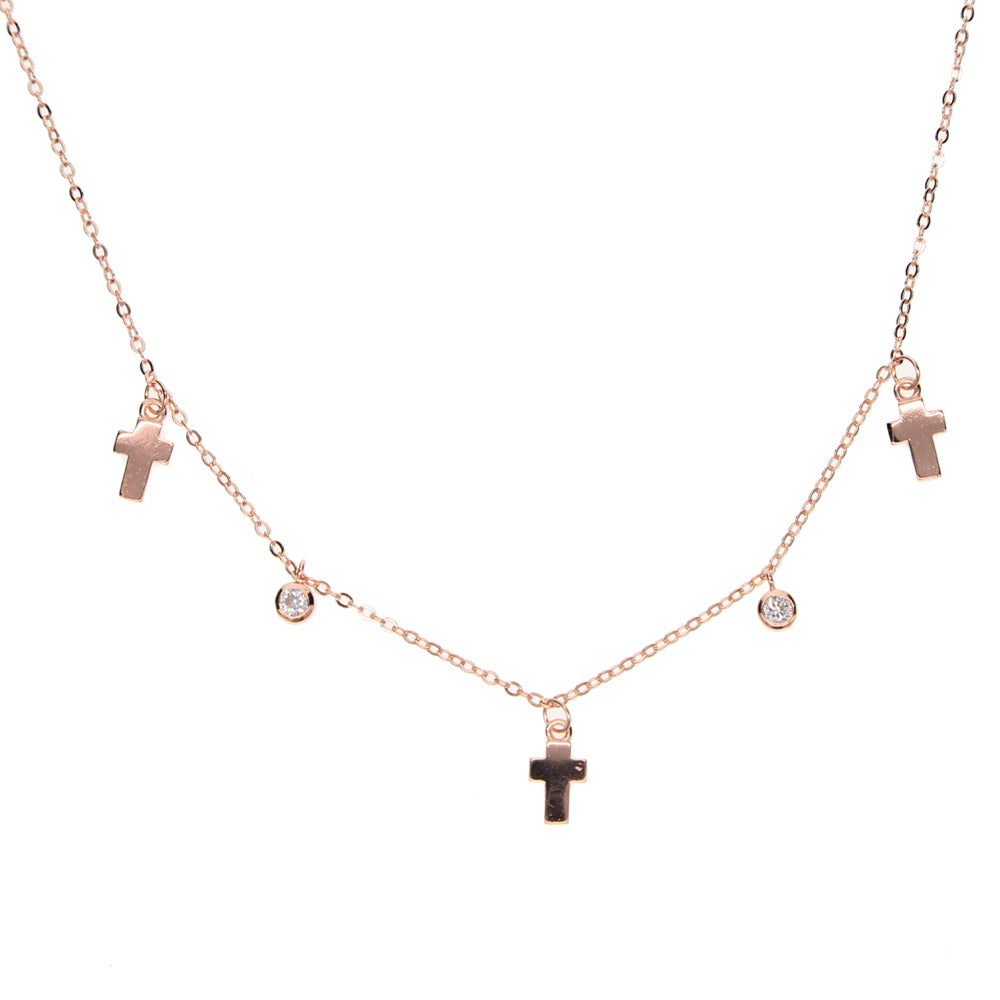 Cross Charm Necklace