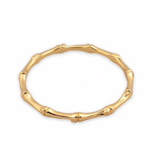 Bamboo Bangle Bracelet